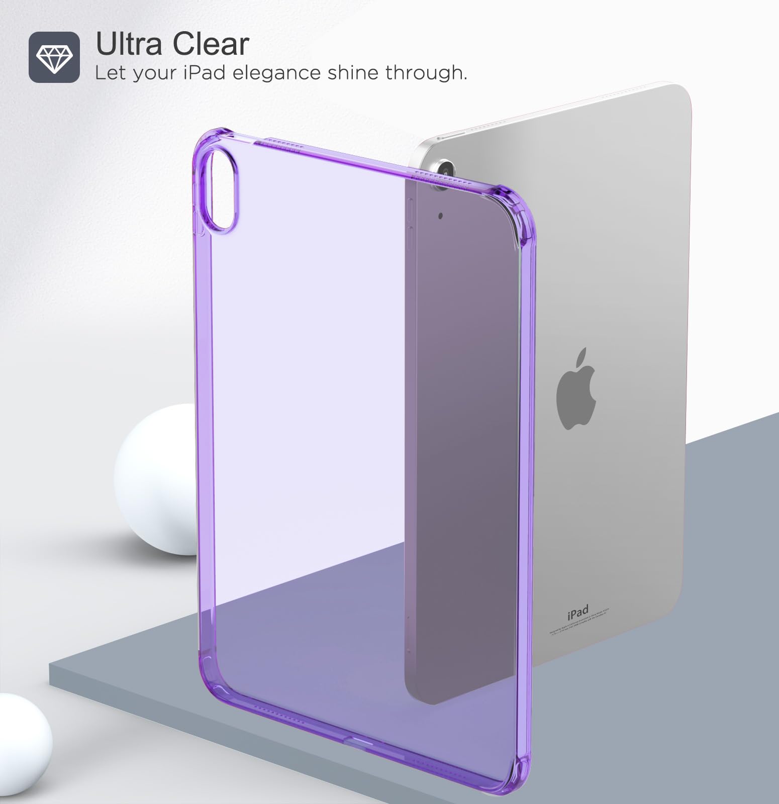 Foto 6 | Funda Para Tableta Moko Clear Para Ipad 11.ª Generación  11 Pulgadas/10.ª Generación 10.9 - Venta Internacional.