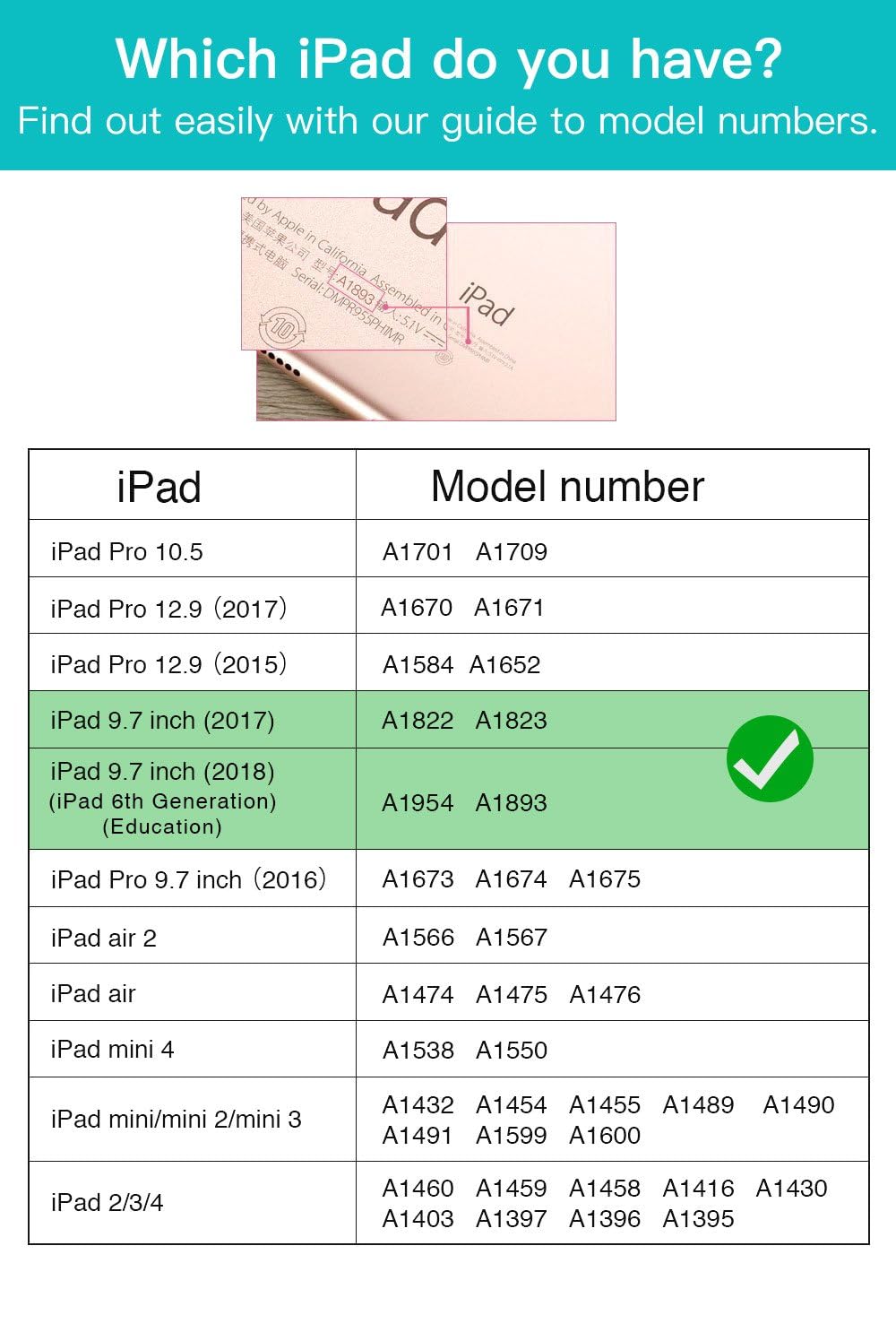 Foto 3 pulgar | Funda Ztotopcases Para Ipad De 6ª Y 5ª Generación De 9 7 Pulgadas Y Ipad Air 2/1 - Venta Internacional.