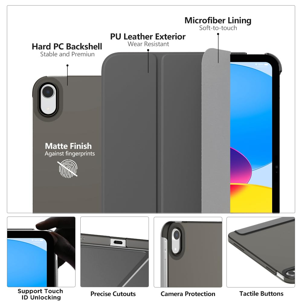 Foto 3 | Funda Moko Para Ipad 11.ª Generación  11 Pulgadas  2025 Y 10.ª Generación  10.9 Pulgadas  2022 - Venta Internacional.
