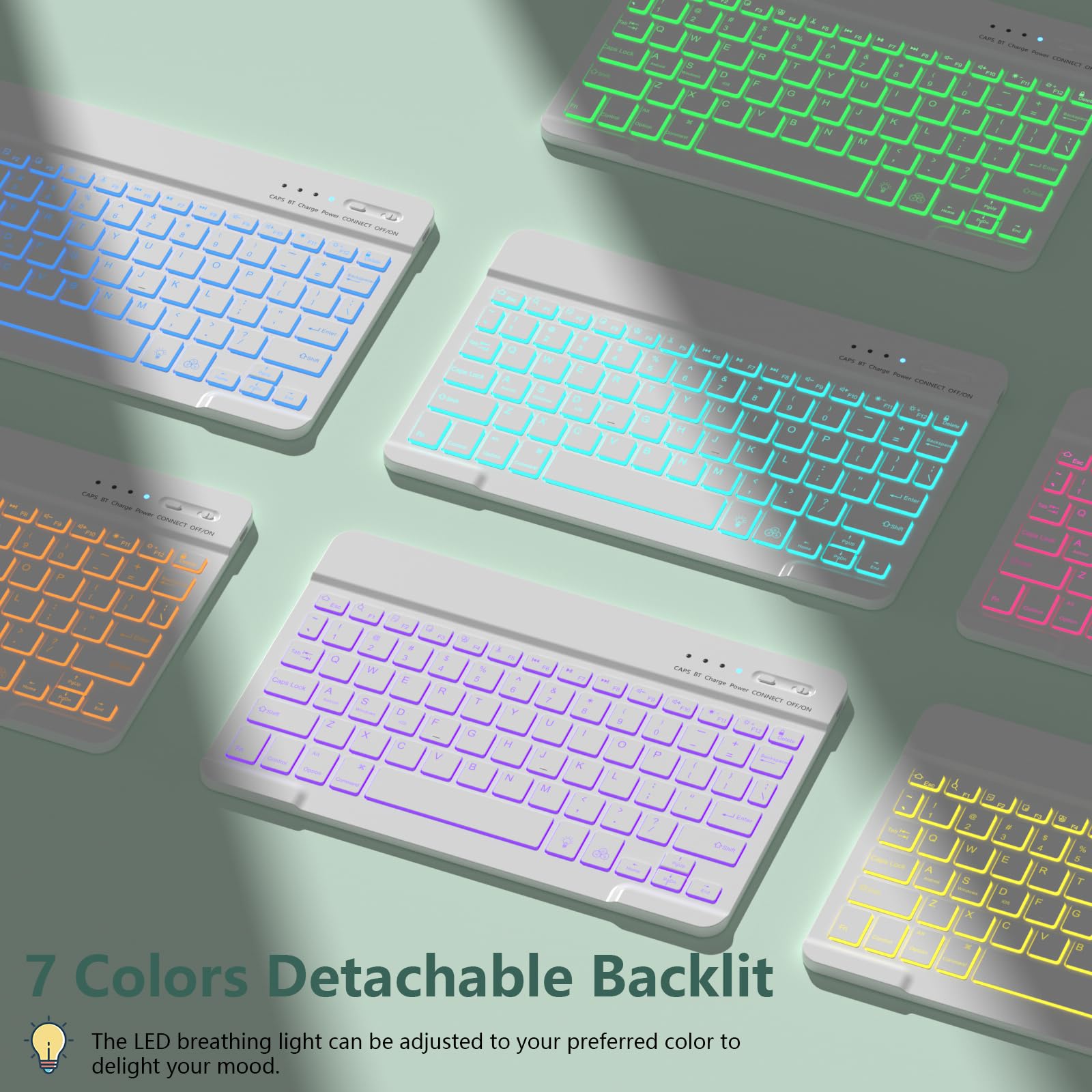 Foto 4 | Funda Con Teclado Fuwang Para Ipad 9ª  8ª Generación  10 2 Pulgadas - Venta Internacional.