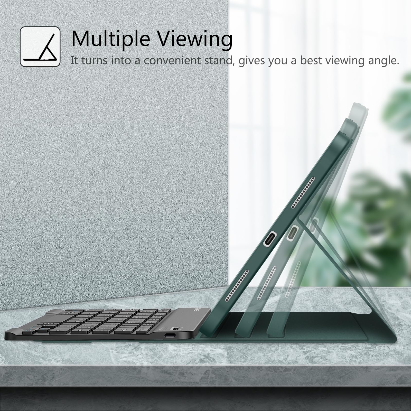 Foto 5 pulgar | Funda Con Teclado Fintie Para Ipad Air De 11 Pulgadas M3 (2025) /m2 (2024) - Venta Internacional.