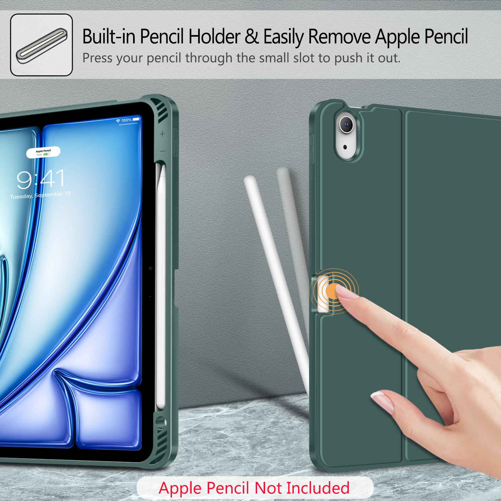 Foto 6 pulgar | Funda Con Teclado Fintie Para Ipad Air De 11 Pulgadas M3 (2025) /m2 (2024) - Venta Internacional.