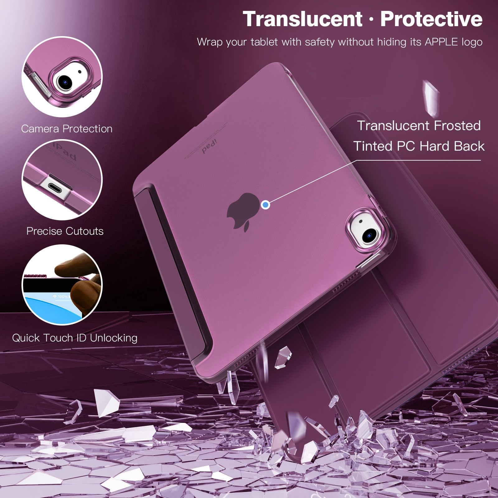 Foto 5 pulgar | Funda Timovo Para Ipad 11.ª Generación  11 Pulgadas  2025/10.ª Generación  10.9 Pulgadas  2022 - Venta Internacional.