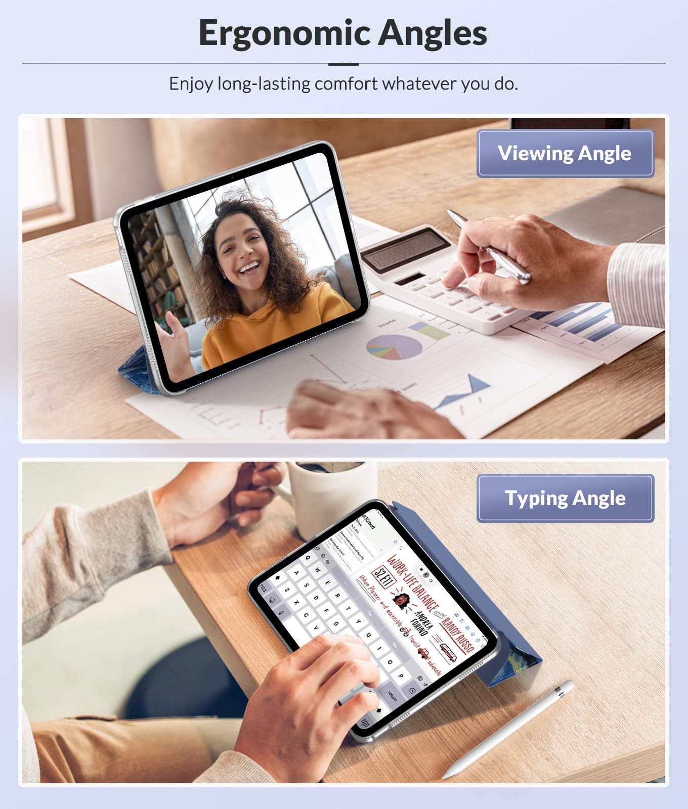 Foto 5 | Funda Moko Para El Nuevo Ipad De 11.ª Y 10.ª Generación Con Carcasa Trasera De Tpu - Venta Internacional.