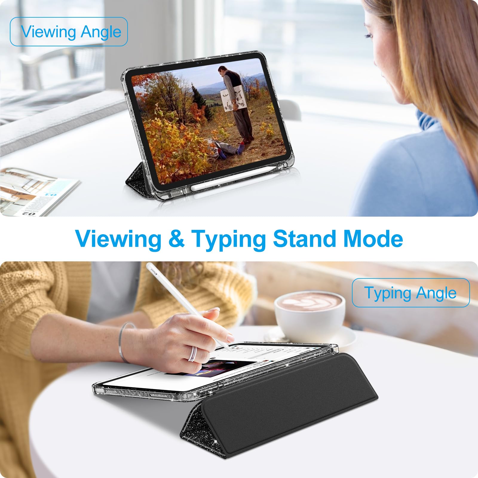 Foto 3 | Funda Fintie Slim Para Ipad 11.ª Generación De 11 Pulgadas Con Soporte Para Lápices - Venta Internacional.