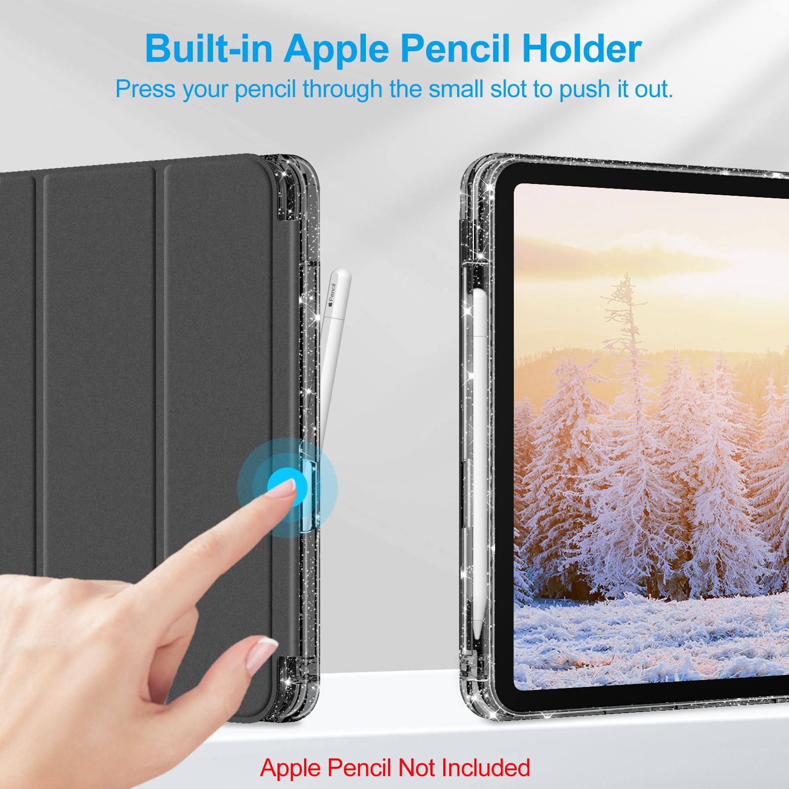 Foto 6 | Funda Fintie Slim Para Ipad 11.ª Generación De 11 Pulgadas Con Soporte Para Lápices - Venta Internacional.