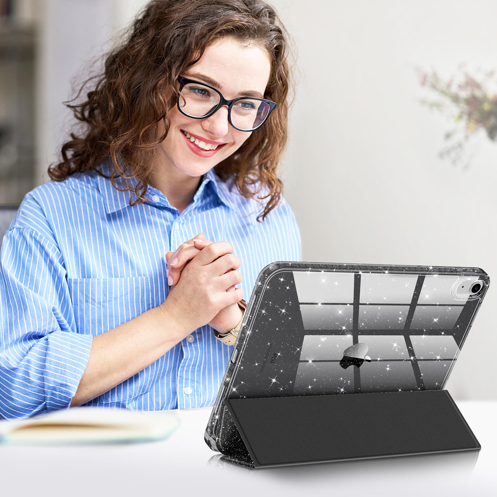 Foto 8 pulgar | Funda Fintie Slim Para Ipad 11.ª Generación De 11 Pulgadas Con Soporte Para Lápices - Venta Internacional.