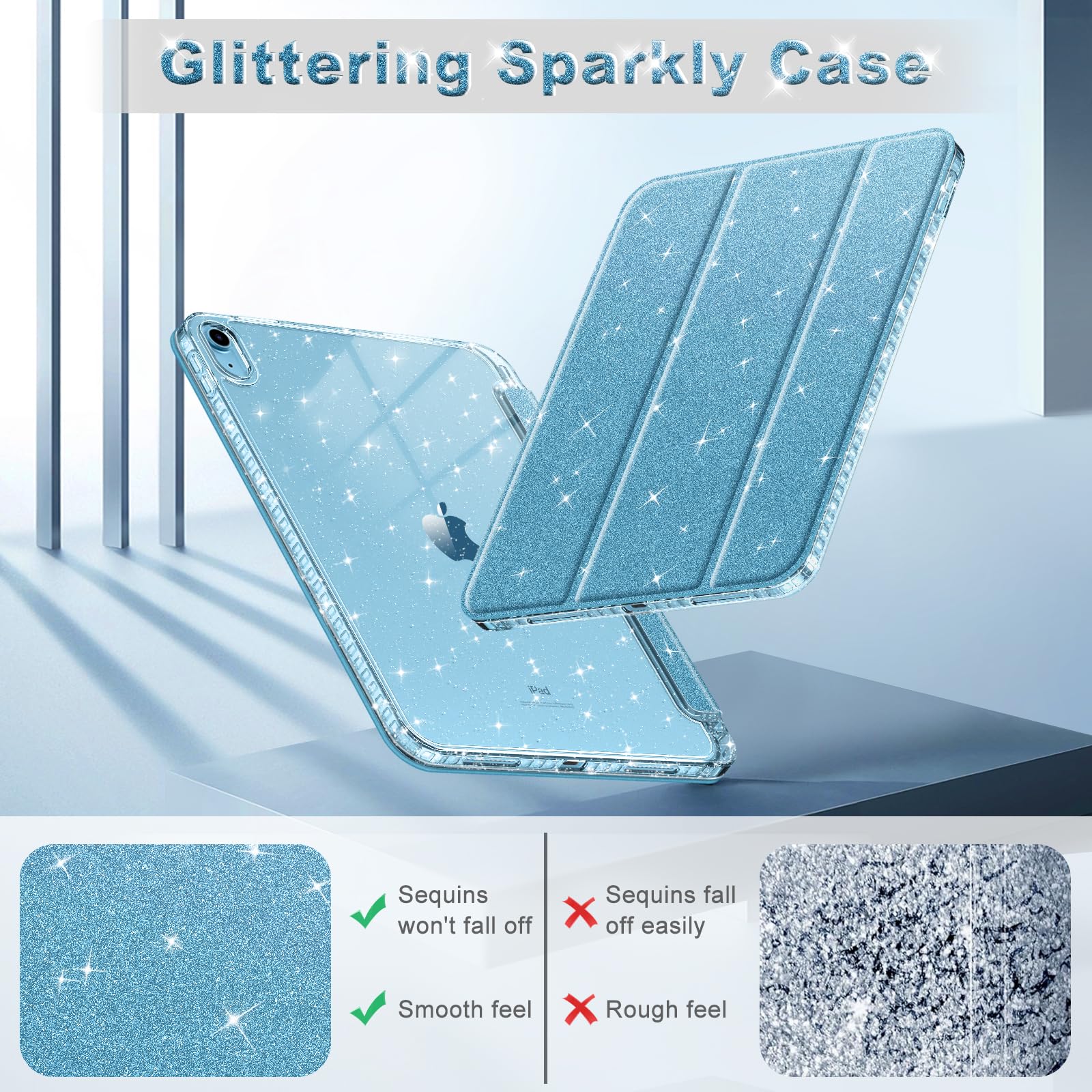 Foto 4 | Funda Fintie Slim Para Ipad 11.ª Generación De 11 Pulgadas Y 10.ª Generación De 10.9 Pulgadas - Venta Internacional.