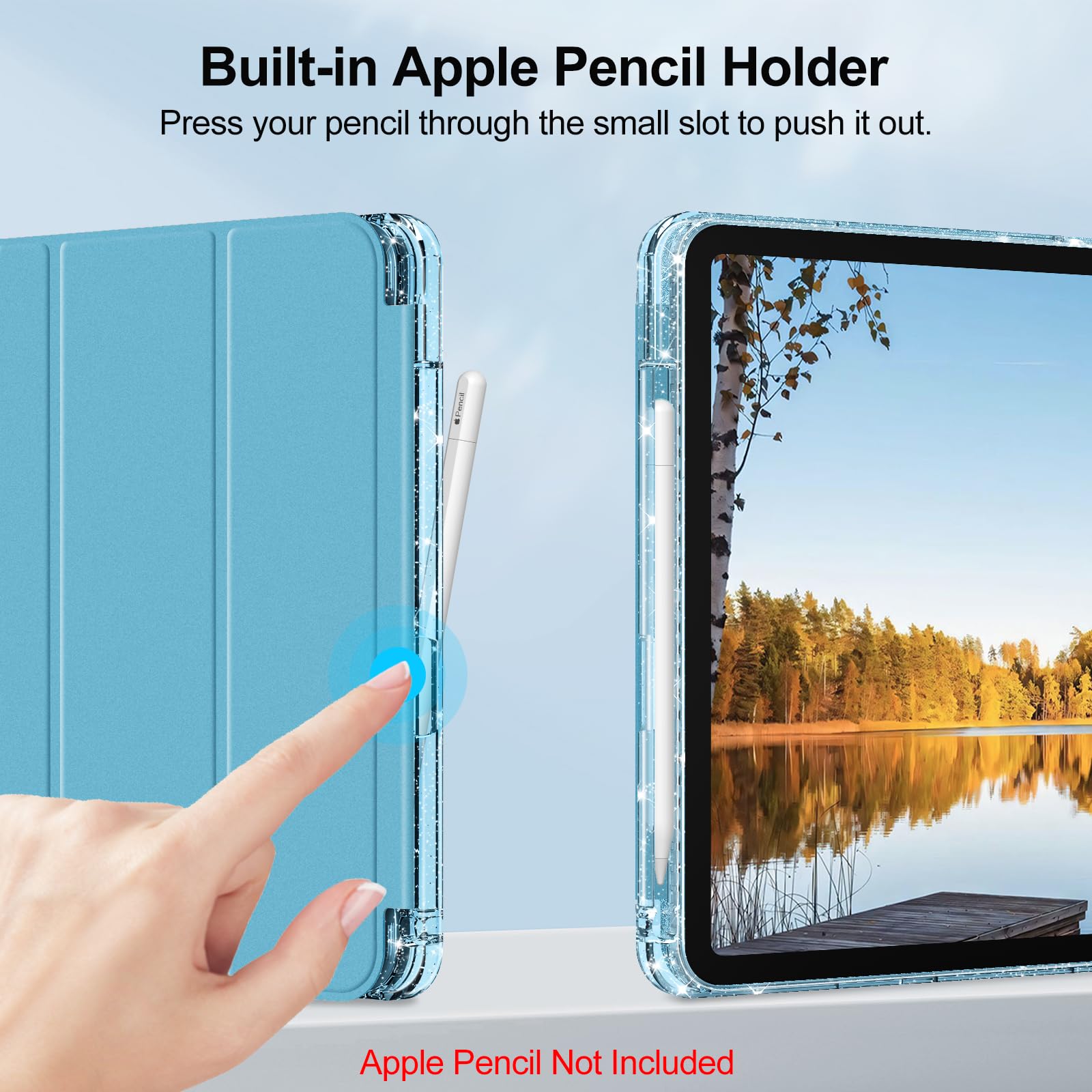 Foto 7 pulgar | Funda Fintie Slim Para Ipad 11.ª Generación De 11 Pulgadas Y 10.ª Generación De 10.9 Pulgadas - Venta Internacional.