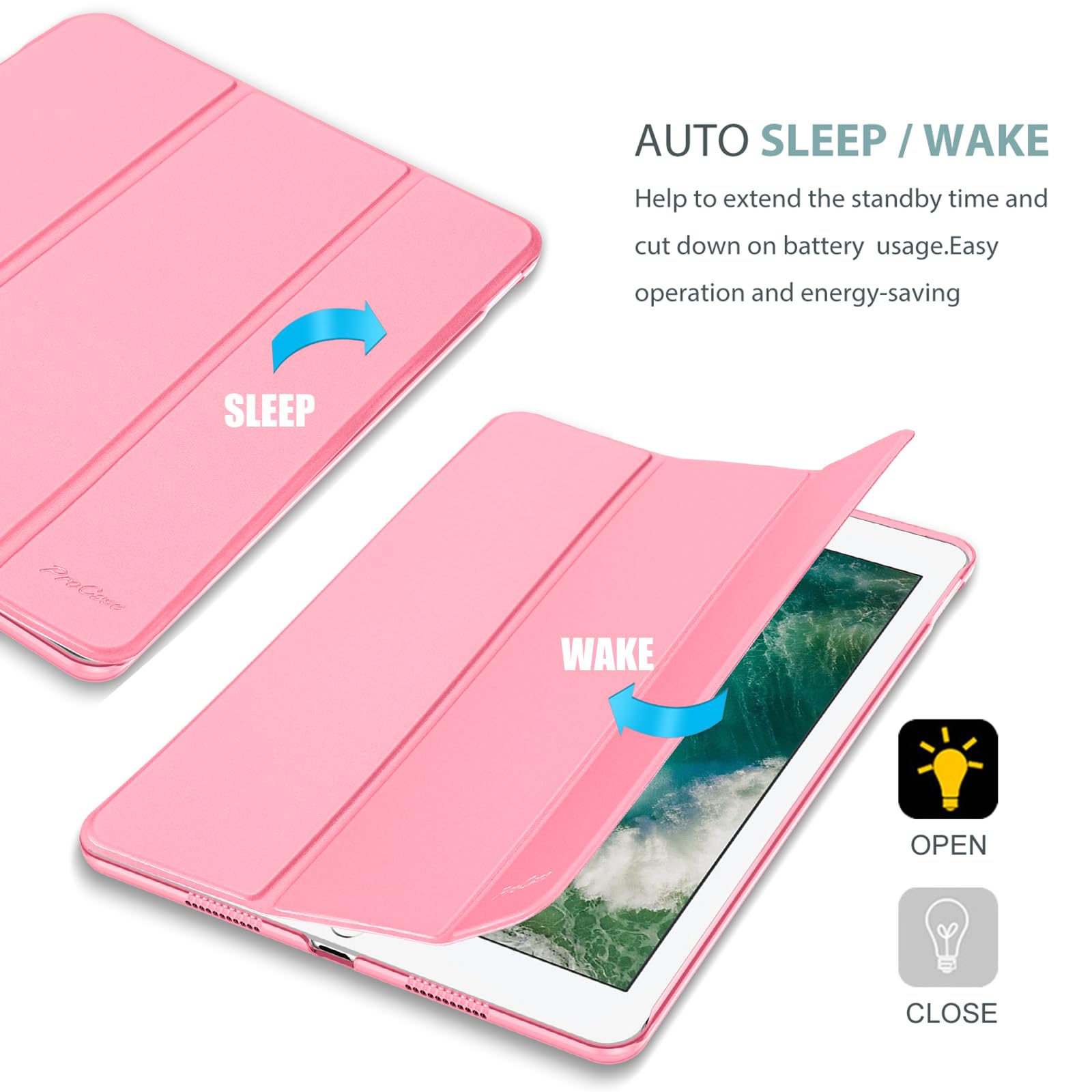 Foto 7 pulgar | Funda Procase Smart Para Ipad Air 3.ª Generación 10.5 2019/ Ipad Pro - Venta Internacional.