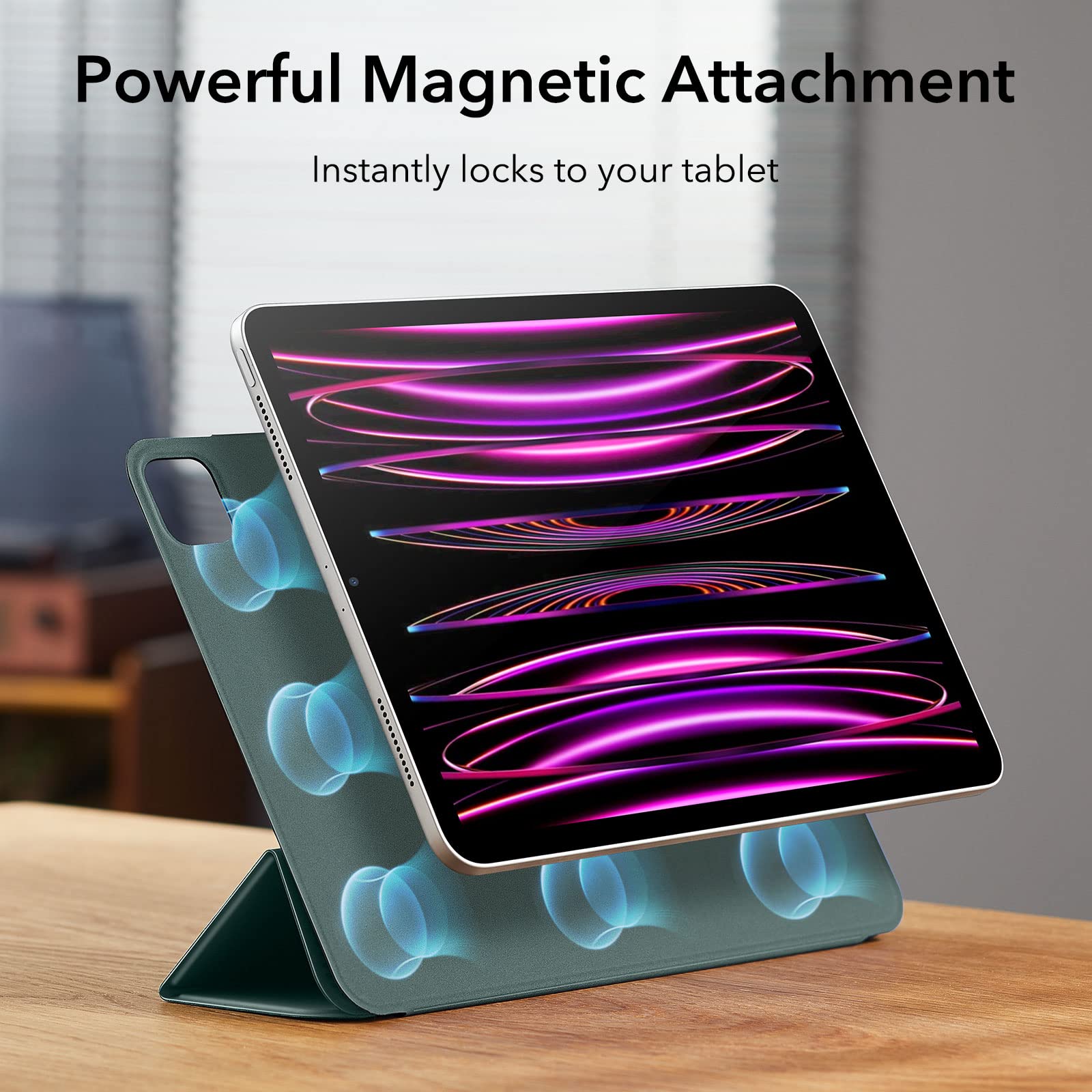 Foto 4 pulgar | Funda Esr Rebound Magnetic Para Ipad Pro 12.9 De 6.ª  5.ª Y 4.ª Generación - Venta Internacional.