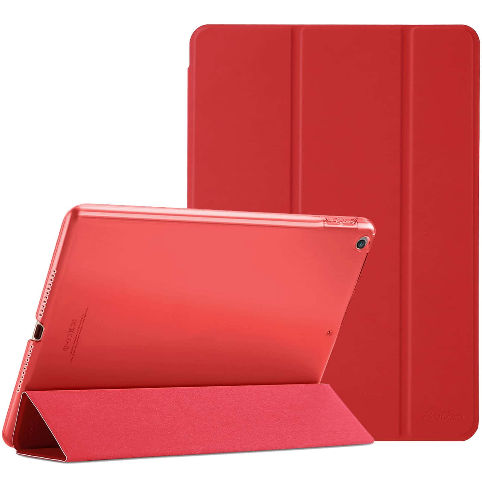 Funda Procase Smart Para Ipad De 9 7 Pulgadas (6.ª Y 5.ª Generación  2018 Y 2017)  Color Rojo - Venta Internacional.
