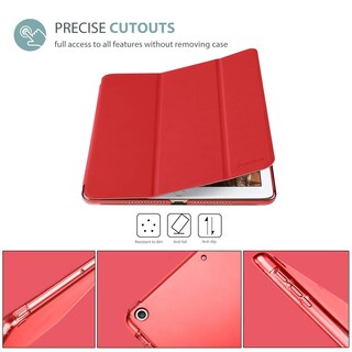 Foto 3 | Funda Procase Smart Para Ipad De 9 7 Pulgadas (6.ª Y 5.ª Generación 2018 Y 2017) Color Rojo - Venta Internacional.