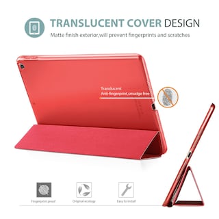 Foto 4 | Funda Procase Smart Para Ipad De 9 7 Pulgadas (6.ª Y 5.ª Generación 2018 Y 2017) Color Rojo - Venta Internacional.