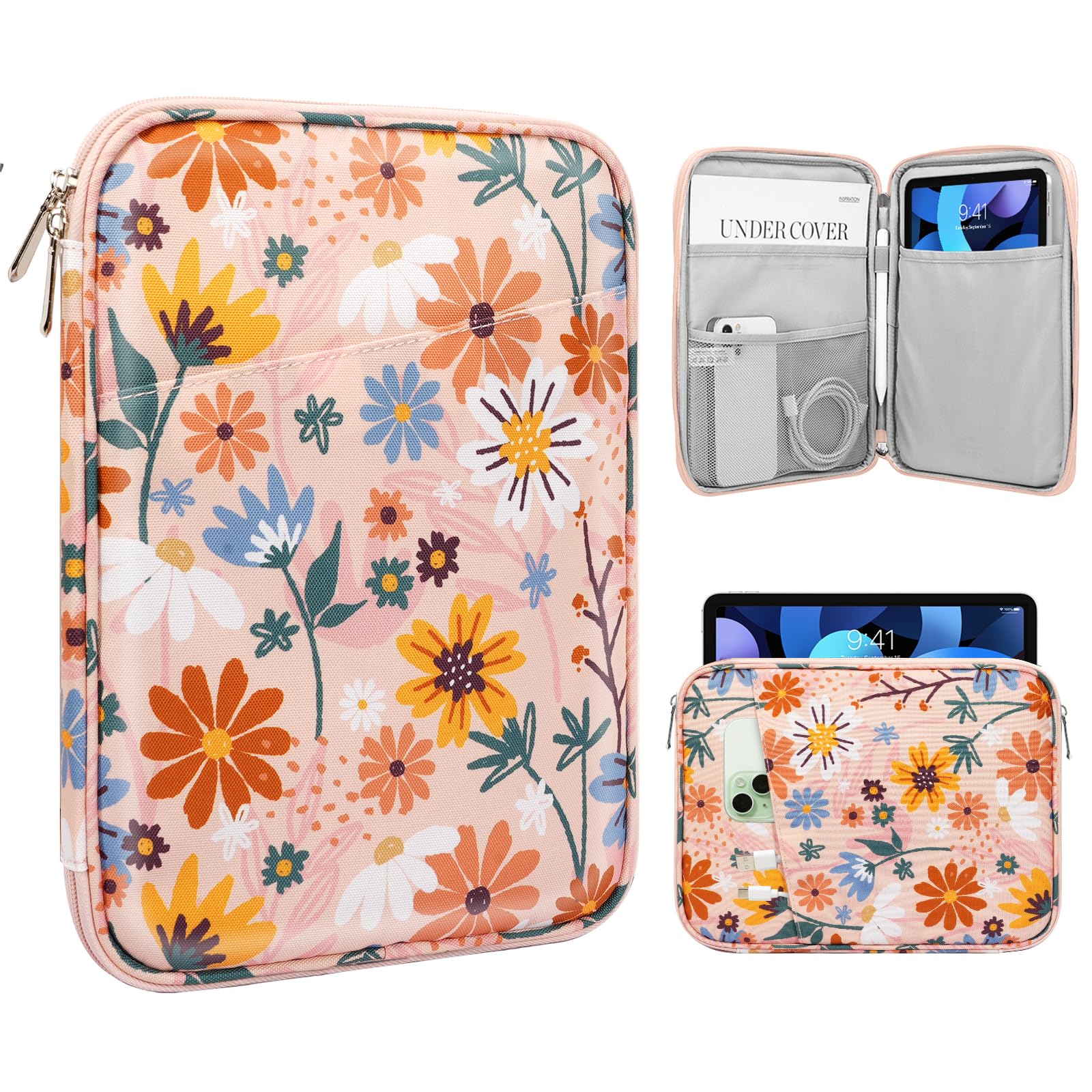 Funda Para Tablet Timovo 9-11 Para Ipad 11 Pulgadas A16 2025 Amarilla - Venta Internacional.