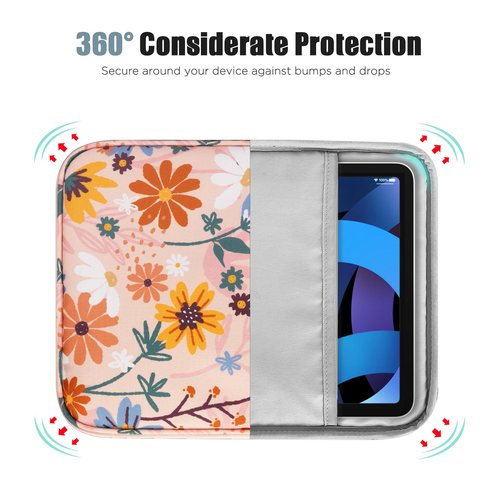 Foto 6 pulgar | Funda Para Tablet Timovo 9-11 Para Ipad 11 Pulgadas A16 2025 Amarilla - Venta Internacional.