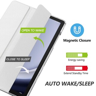 Foto 4 | Funda Moko Para Galaxy Tab A9 Plus De 11 Pulgadas 2023 Con Soporte Blanco - Venta Internacional.