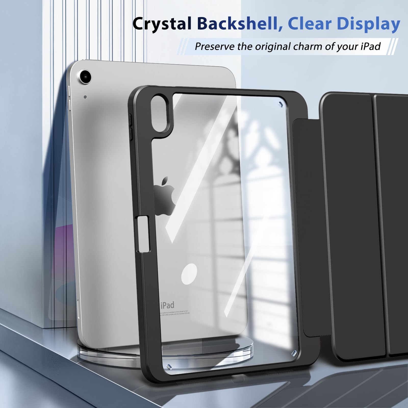 Foto 4 pulgar | Funda Timovo Para Ipad 11.ª Generación De 11 Pulgadas 2025 Con Soporte Para Lápices - Venta Internacional.