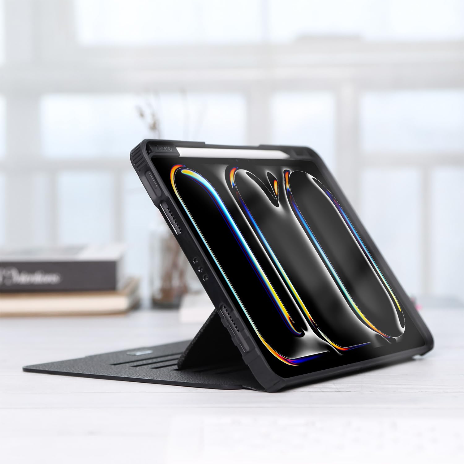 Foto 6 pulgar | Funda Ztotopcases Para Ipad Pro De 13 Y 12 9 Pulgadas Con Soporte - Venta Internacional.
