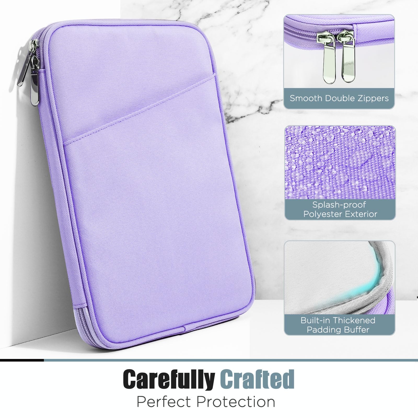 Foto 5 pulgar | Funda Para Tablet Timovo 9-11 Para Ipad 11 Pulgadas A16 2025 Púrpura - Venta Internacional.