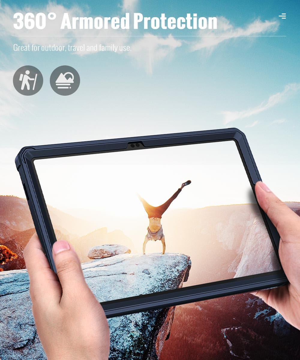 Foto 8 pulgar | Funda Moko Fit Para Galaxy Tab A9 Plus 11 2023 Con Protector De Pantalla - Venta Internacional.