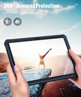 Foto 7 | Funda Moko Fit Para Galaxy Tab A9 Plus 11 2023 Con Protector De Pantalla - Venta Internacional.