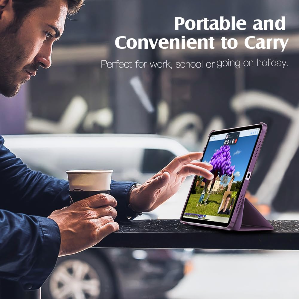 Foto 7 | Funda Timovo Para Ipad Air De 11 Pulgadas  Color Morado Oscuro - Venta Internacional.