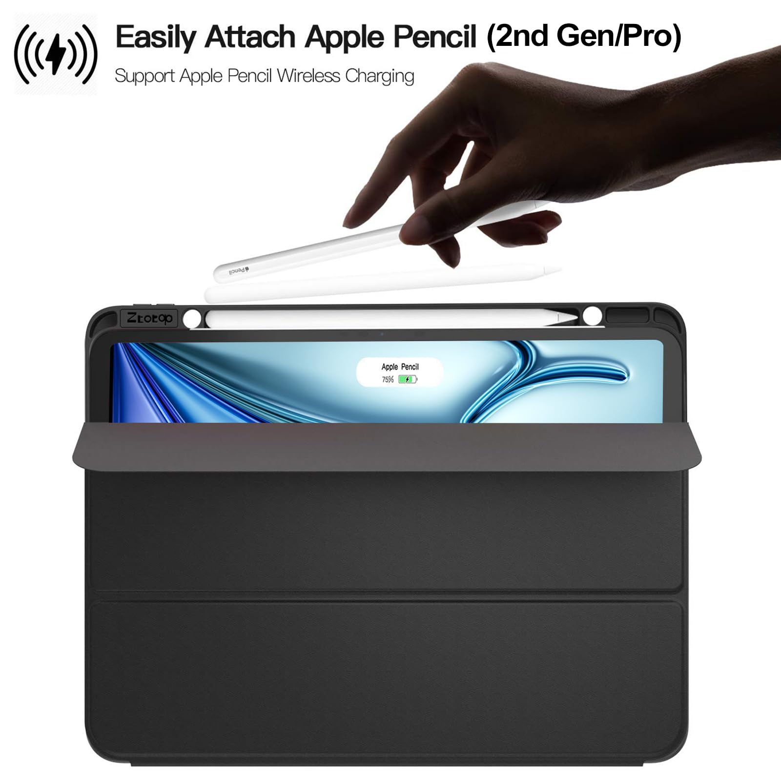 Foto 6 pulgar | Funda Ztotopfundas Para Ipad Air De 13 Pulgadas/ipad Pro De 12 9 Pulgadas - Venta Internacional.