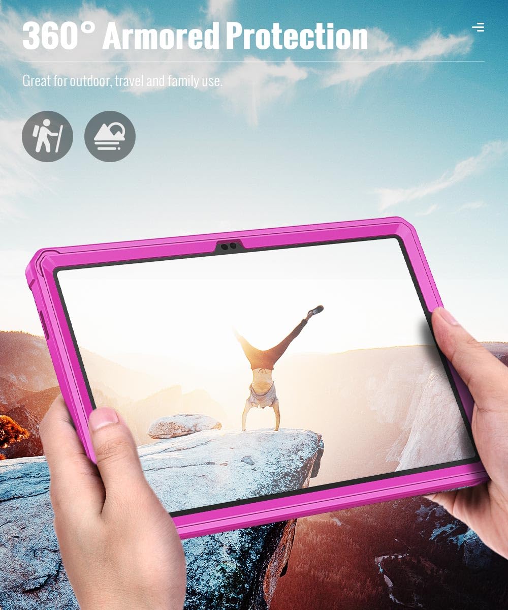 Foto 8 pulgar | Funda Moko Fit Para Galaxy Tab A9 Plus 11 2023 Con Protector De Pantalla - Venta Internacional.