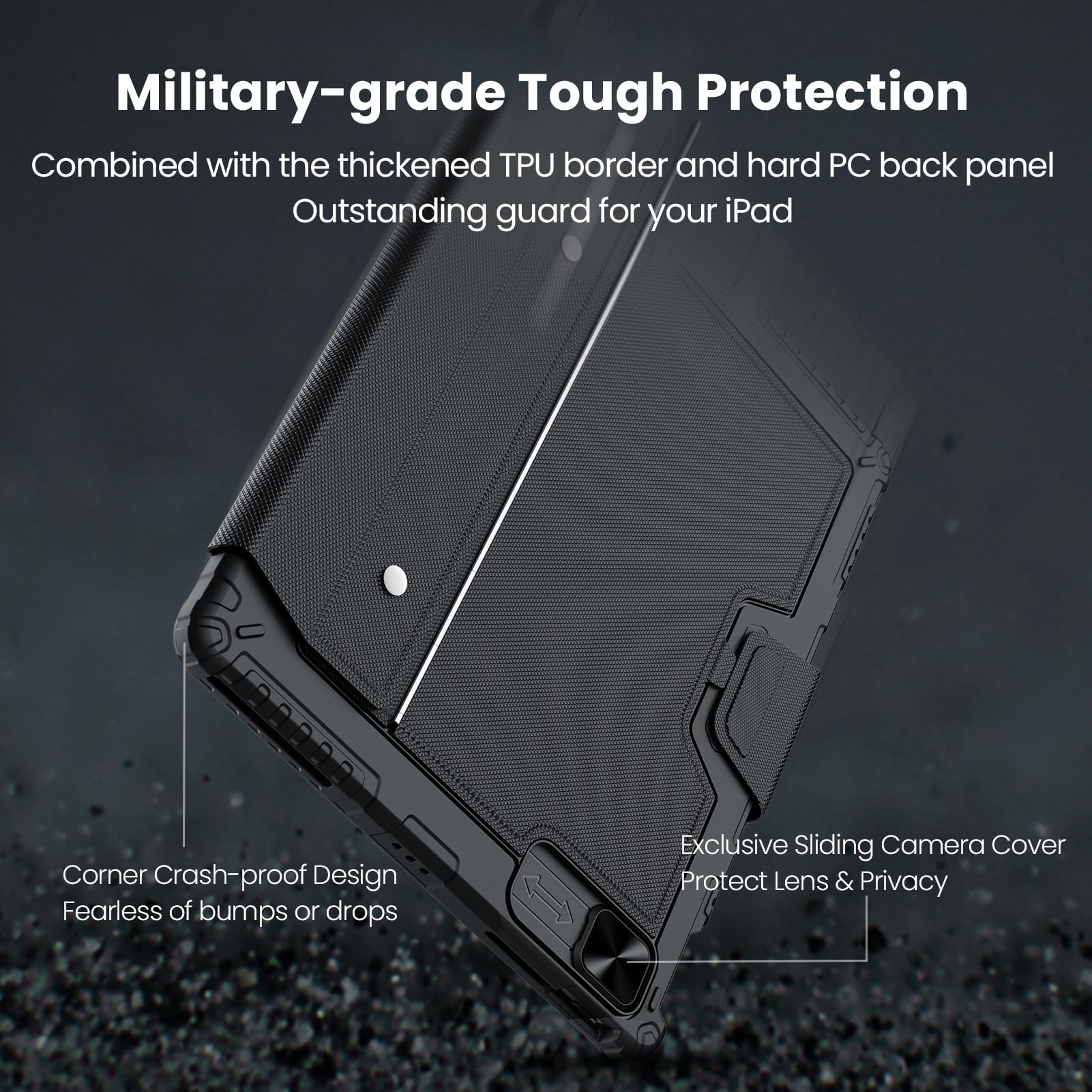Foto 6 pulgar | Funda Con Teclado Nillkin Para Ipad Air De 13 Pulgadas  Ipad Pro De 12 9 Pulgadas - Venta Internacional.