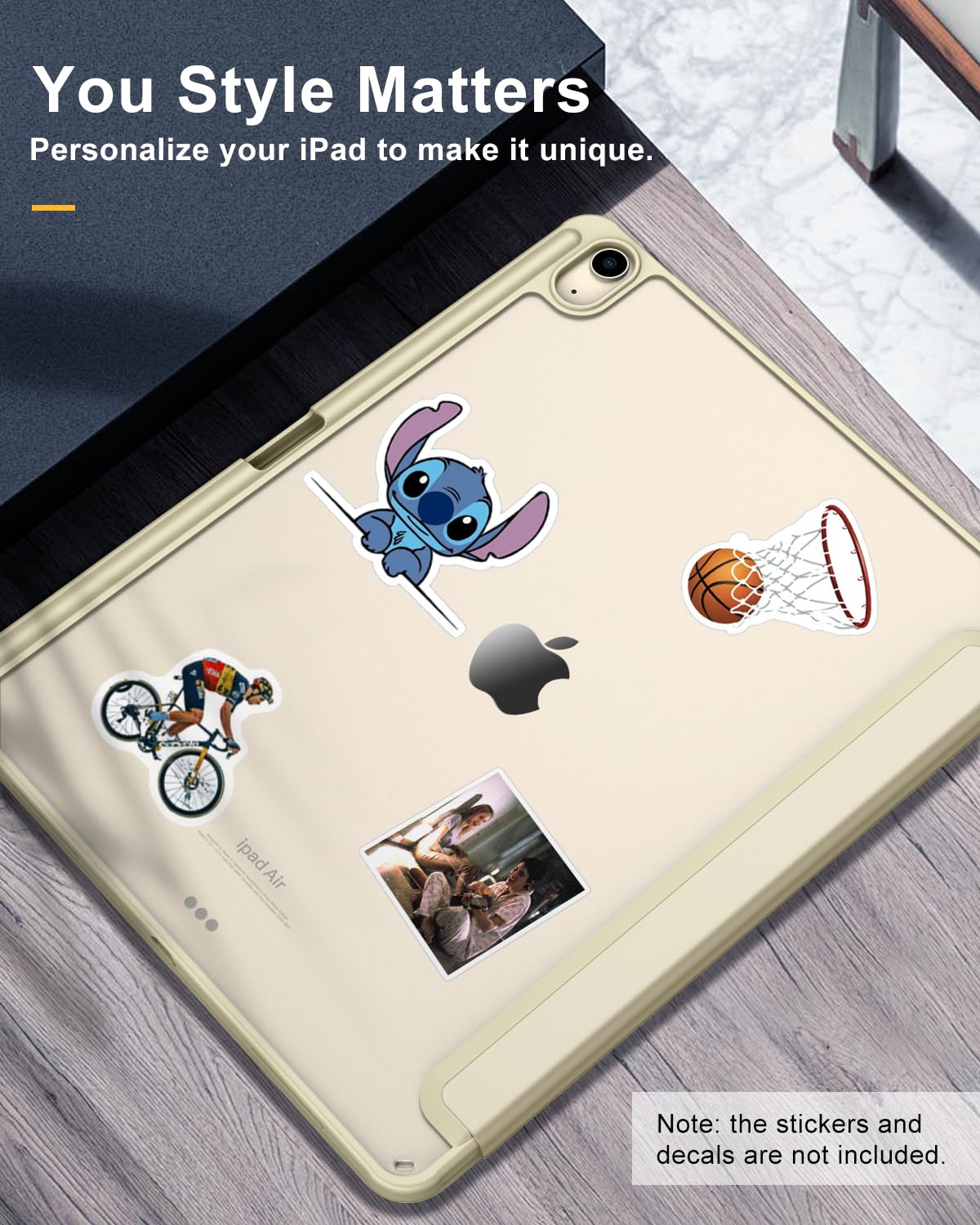 Foto 6 pulgar | Funda Timovo Para Ipad Air De 13 Pulgadas Con Soporte Para Lápices  Color Dorado Champán - Venta Internacional.