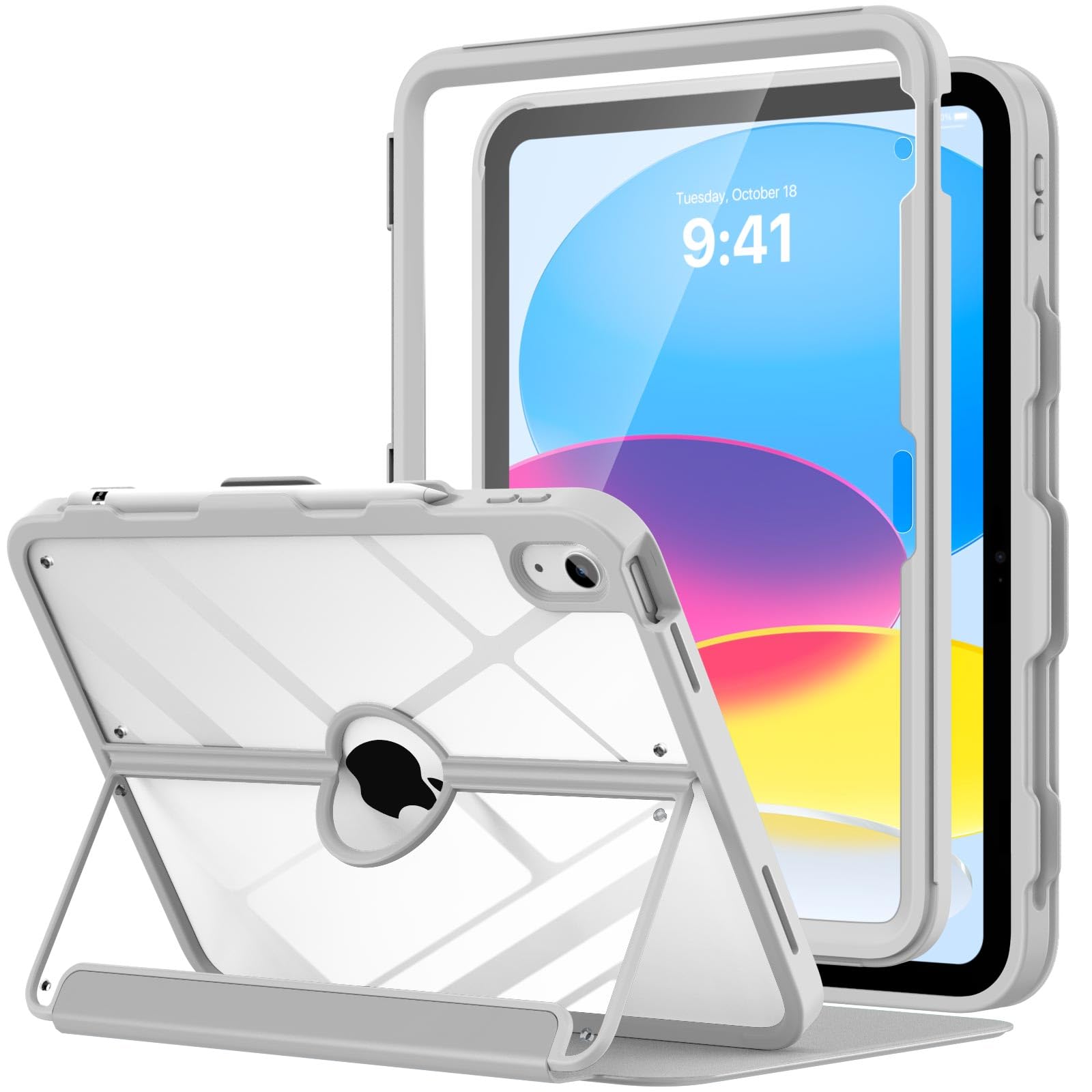 Funda Moko Para Ipad De 11 Pulgadas (a16) De 11.ª Generación Con Soporte Para Lápices - Venta Internacional.