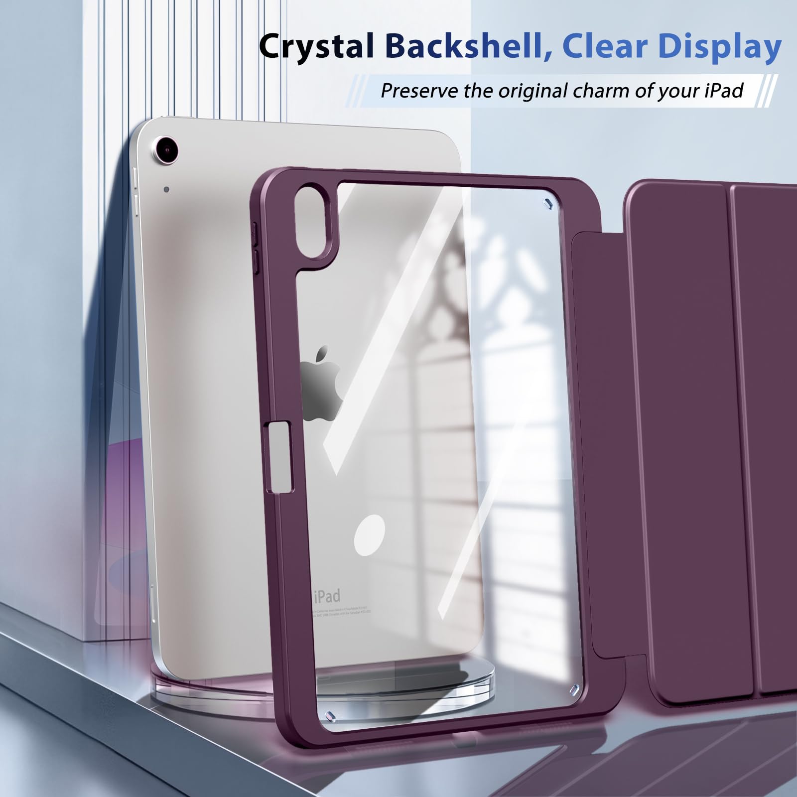 Foto 4 pulgar | Funda Timovo Para Ipad 11.ª Generación De 11 Pulgadas 2025 Con Soporte Para Lápices - Venta Internacional.