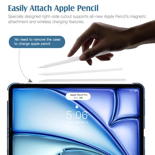 Foto 3 | Funda Para Ipad Air De 11 Pulgadas Timovo M3/m2-2025/2024 Azul Cobalto - Venta Internacional.