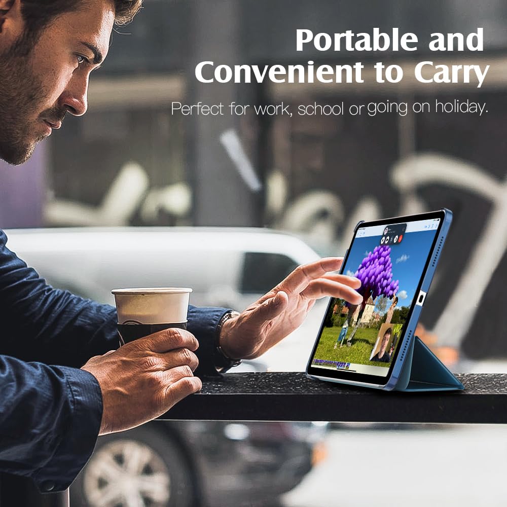 Foto 8 pulgar | Funda Para Ipad Air De 11 Pulgadas Timovo M3/m2-2025/2024  Azul Cobalto - Venta Internacional.