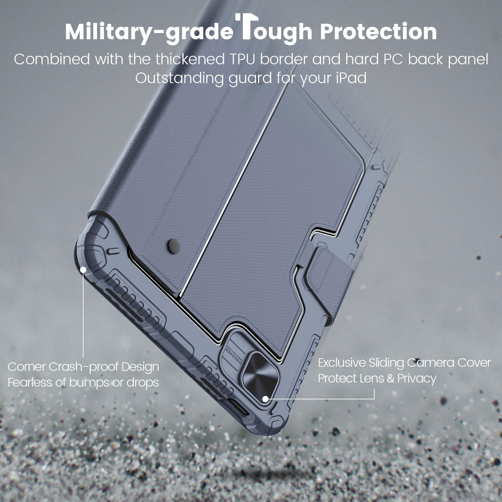 Foto 4 pulgar | Funda Con Teclado Y Panel Táctil Para Ipad Pro 11 Y Ipad Air - Venta Internacional.