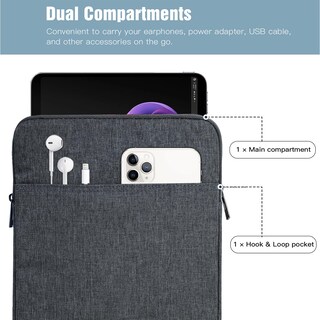 Foto 3 | Funda Para Portátil Timovo Para Surface Pro De 12 3'' 2025 Con Bolsa De Bolsillo - Venta Internacional.
