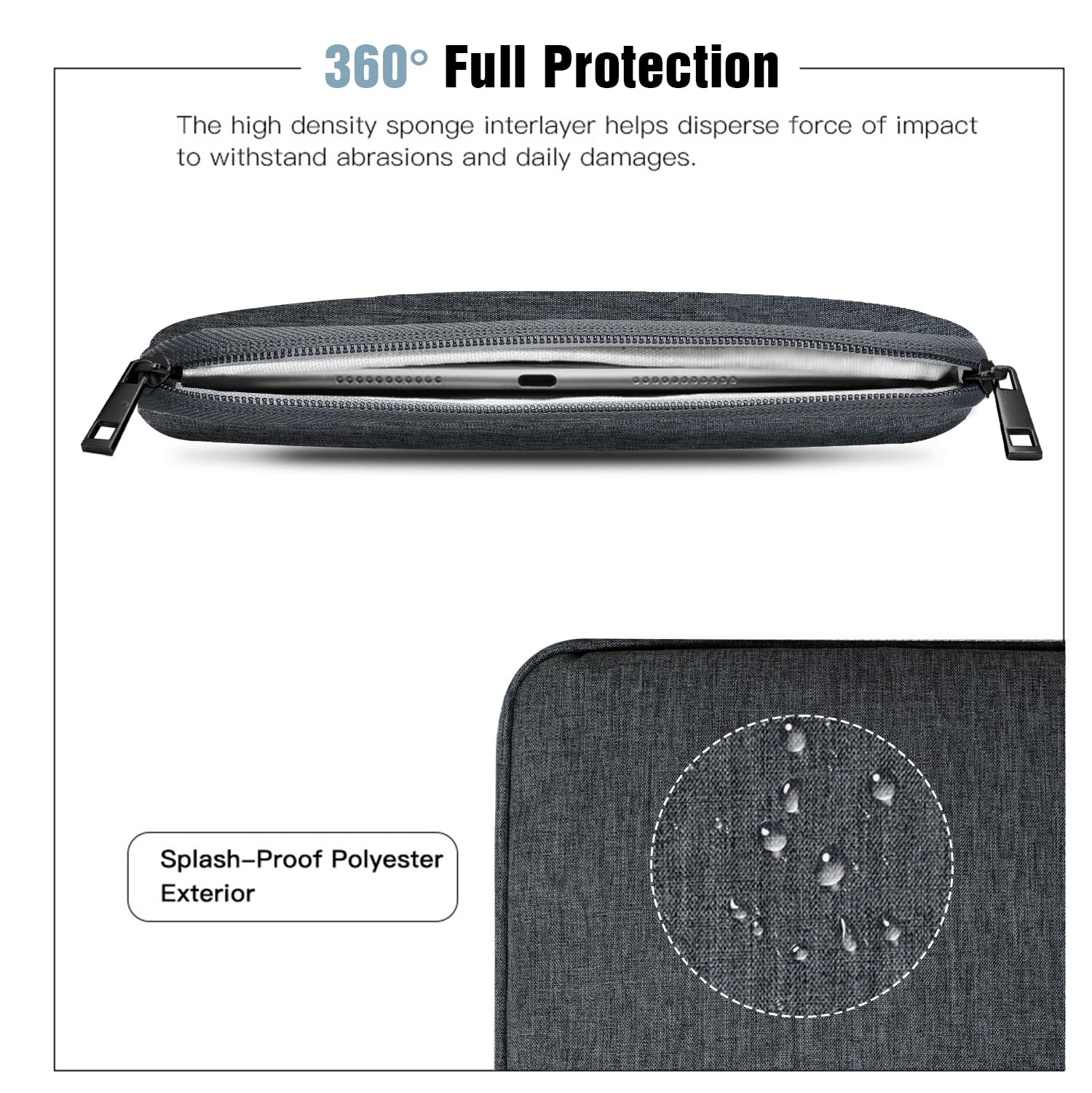 Foto 5 pulgar | Funda Para Portátil Timovo Para Surface Pro De 12 3'' 2025 Con Bolsa De Bolsillo - Venta Internacional.