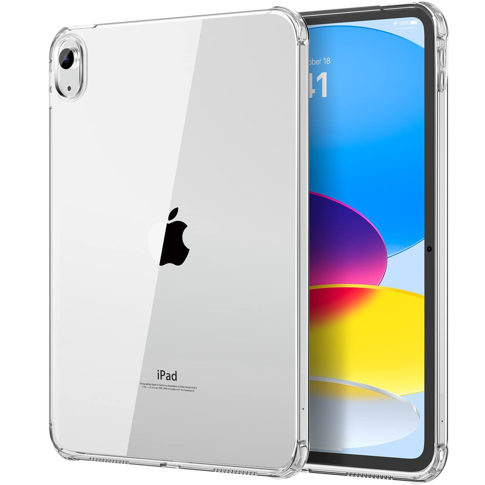 Foto 2 pulgar | Funda Para Tableta Moko Clear Para Ipad 11.ª Generación  11 Pulgadas/10.ª Generación 10.9 - Venta Internacional.
