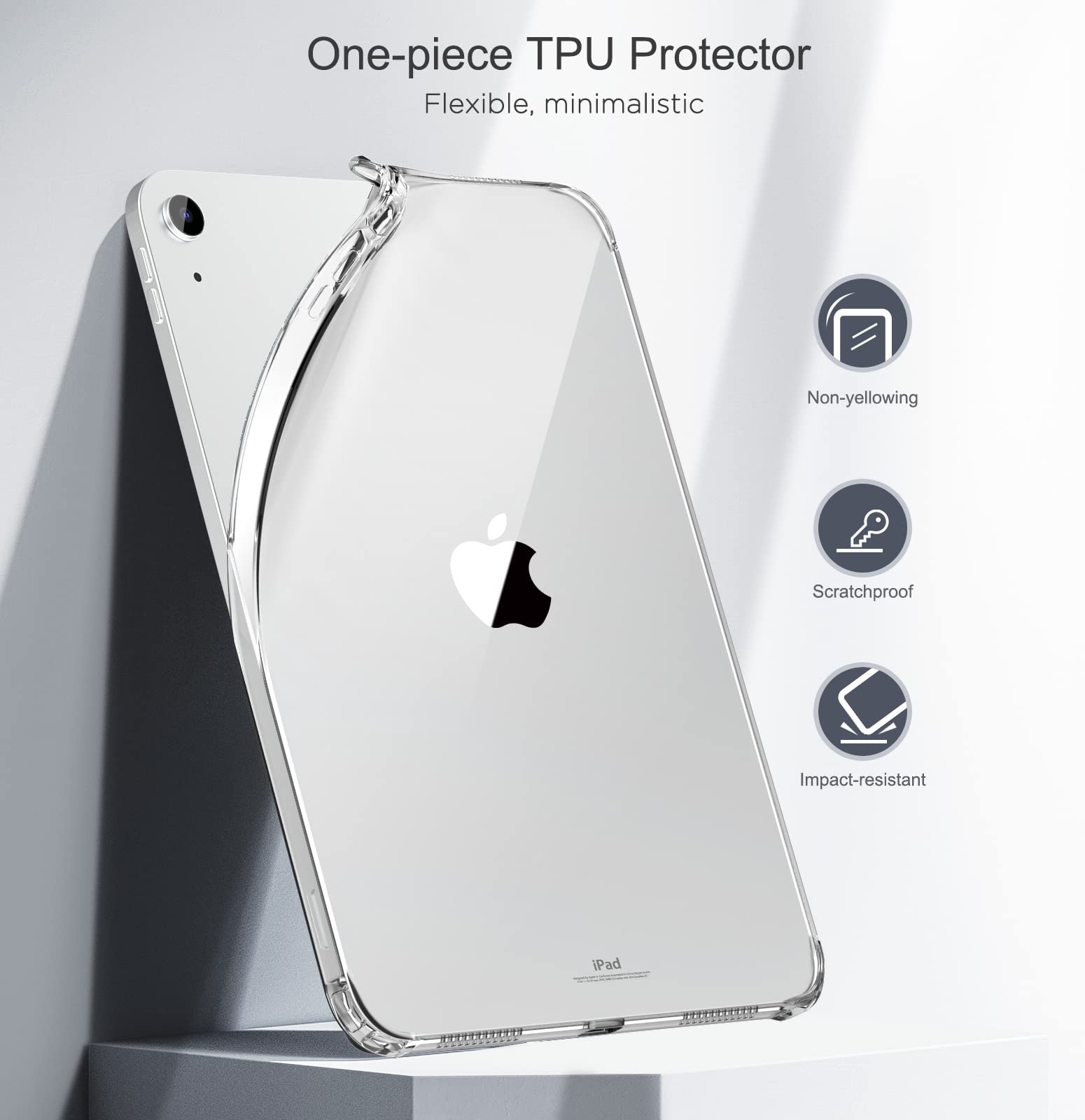 Foto 4 pulgar | Funda Para Tableta Moko Clear Para Ipad 11.ª Generación  11 Pulgadas/10.ª Generación 10.9 - Venta Internacional.