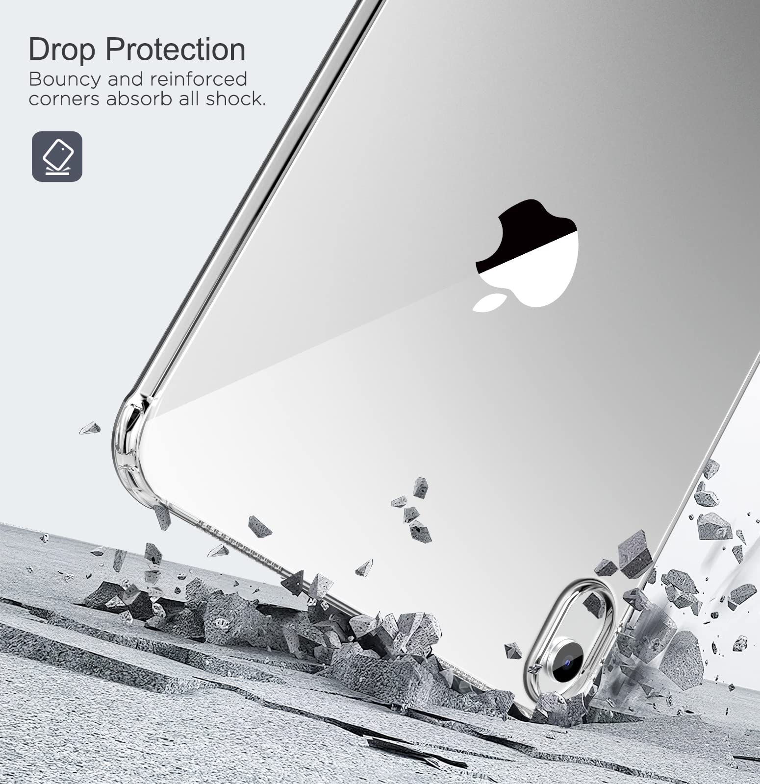 Foto 5 | Funda Para Tableta Moko Clear Para Ipad 11.ª Generación  11 Pulgadas/10.ª Generación 10.9 - Venta Internacional.