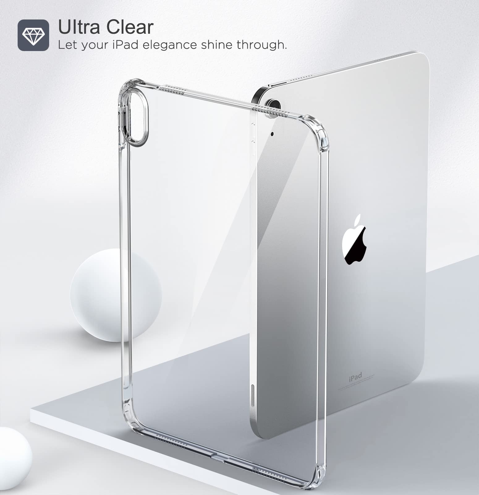 Foto 7 pulgar | Funda Para Tableta Moko Clear Para Ipad 11.ª Generación  11 Pulgadas/10.ª Generación 10.9 - Venta Internacional.