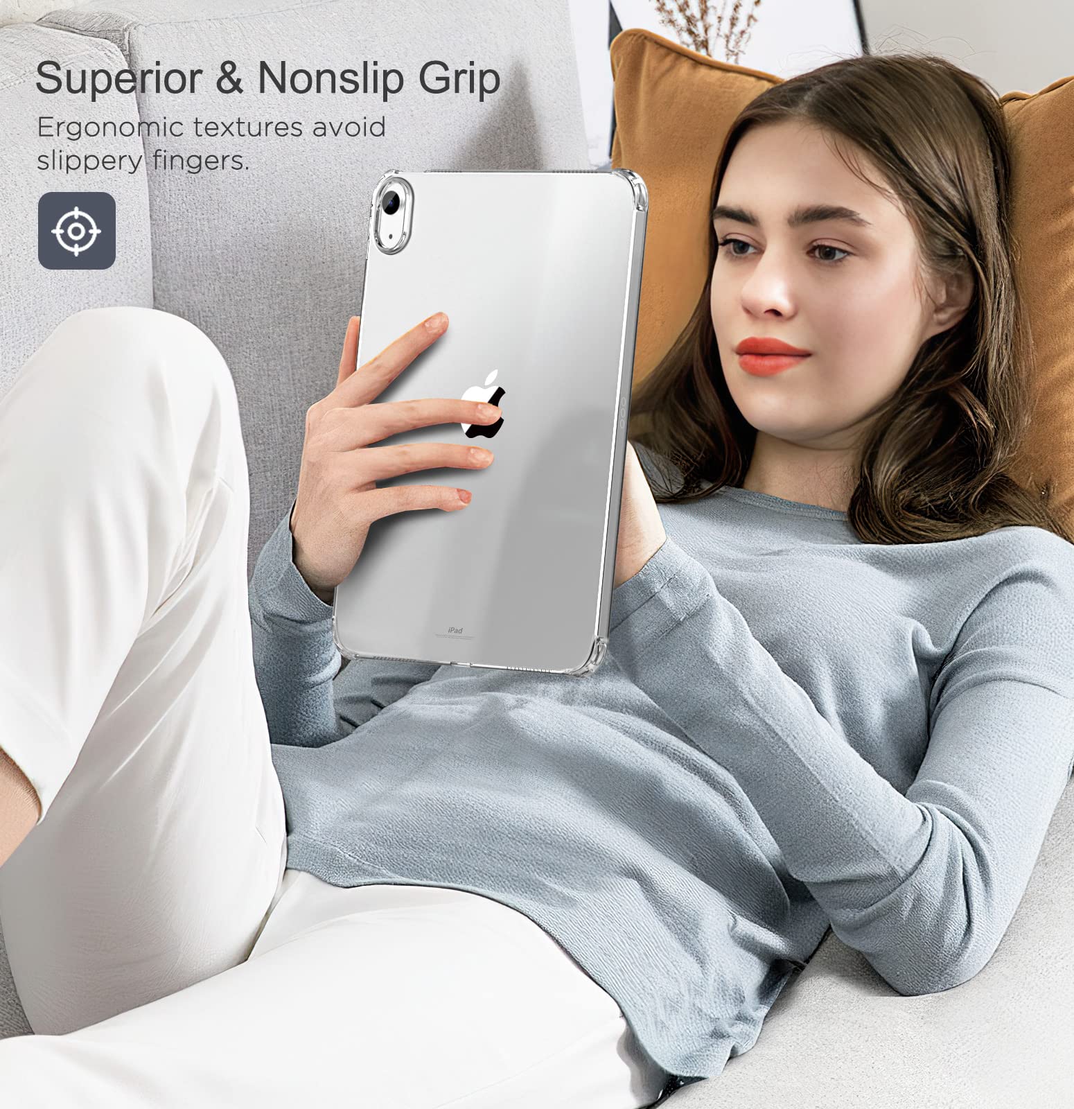Foto 7 | Funda Para Tableta Moko Clear Para Ipad 11.ª Generación  11 Pulgadas/10.ª Generación 10.9 - Venta Internacional.