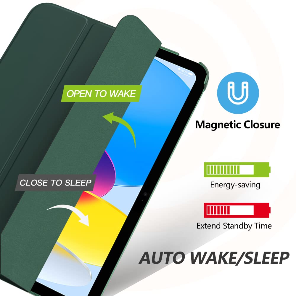 Foto 4 | Funda Moko Para Ipad 11.ª Generación  11 Pulgadas  2025  Verde Medianoche - Venta Internacional.