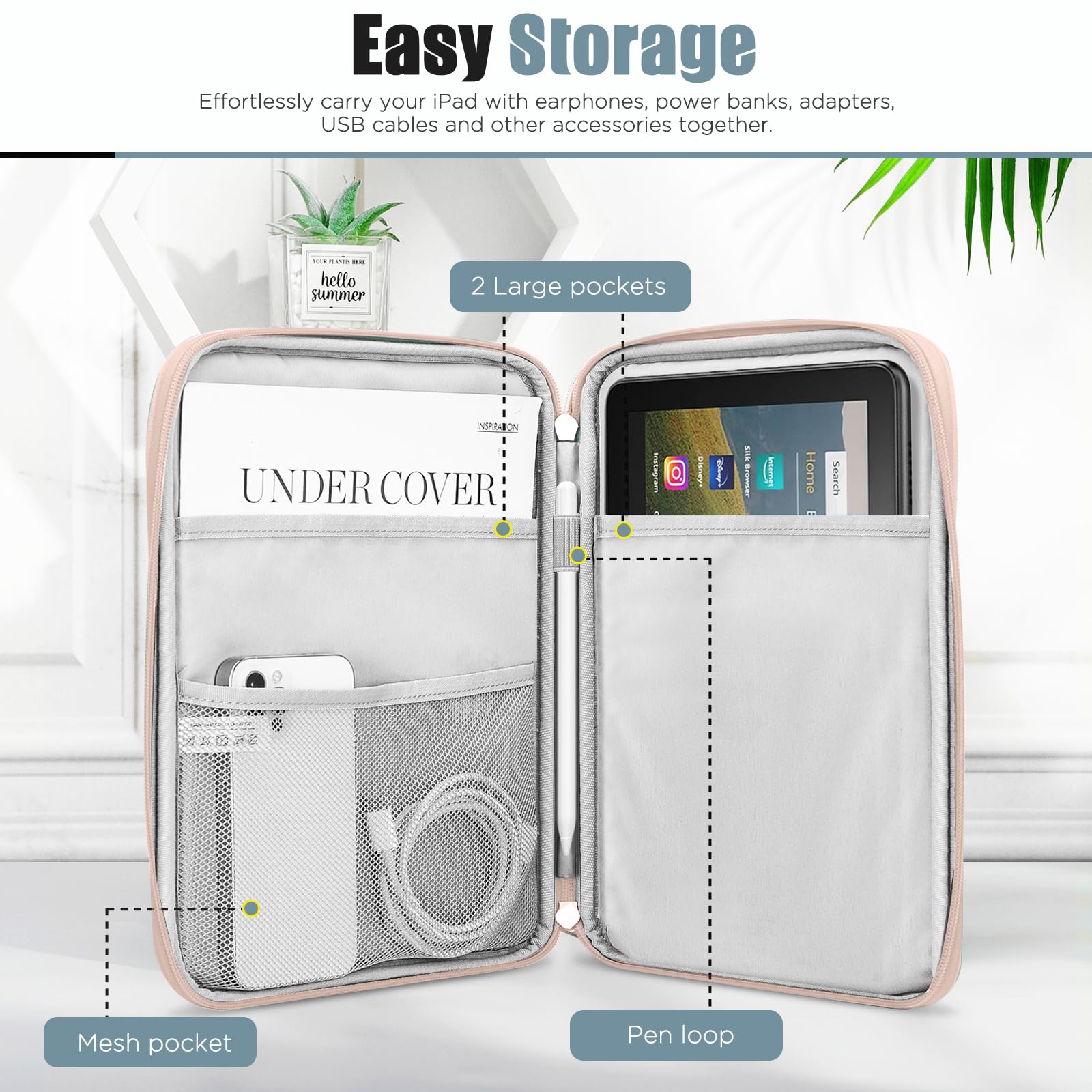 Foto 4 pulgar | Funda Para Tablet Timovo Para Ipad Mini 7/6/5/4/3/2/1 8-9 Pulgadas - Venta Internacional.