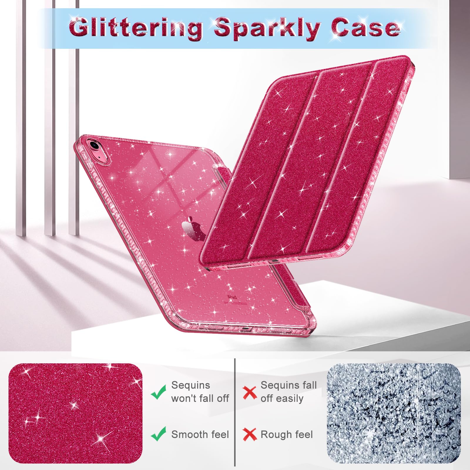 Foto 6 pulgar | Funda Fintie Slim Para Ipad 11.ª Generación De 11 Pulgadas Con Soporte Para Lápices - Venta Internacional.