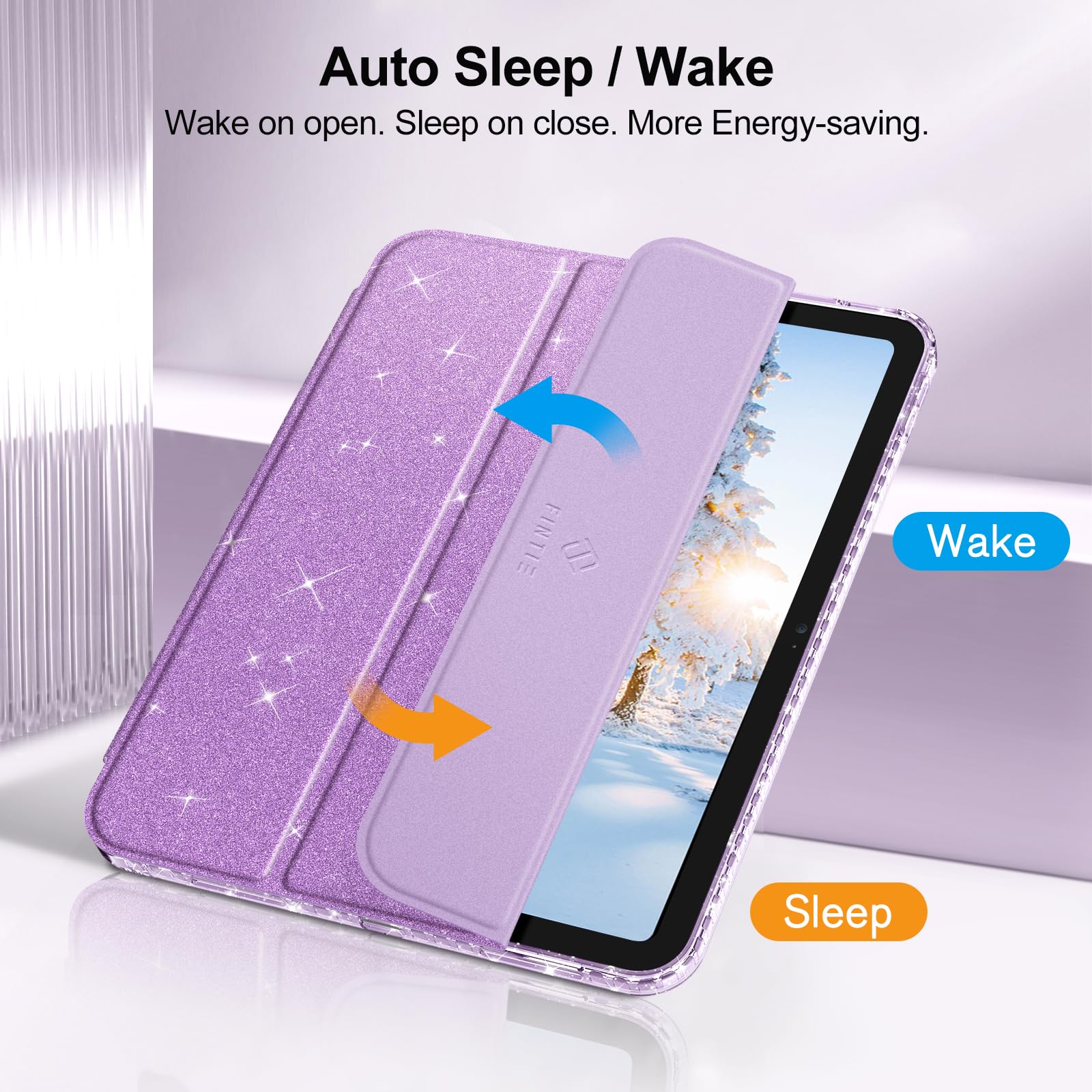 Foto 7 | Funda Fintie Slim Para Ipad 11.ª Generación De 11 Pulgadas Y 10.ª Generación De 10.9 Pulgadas - Venta Internacional.