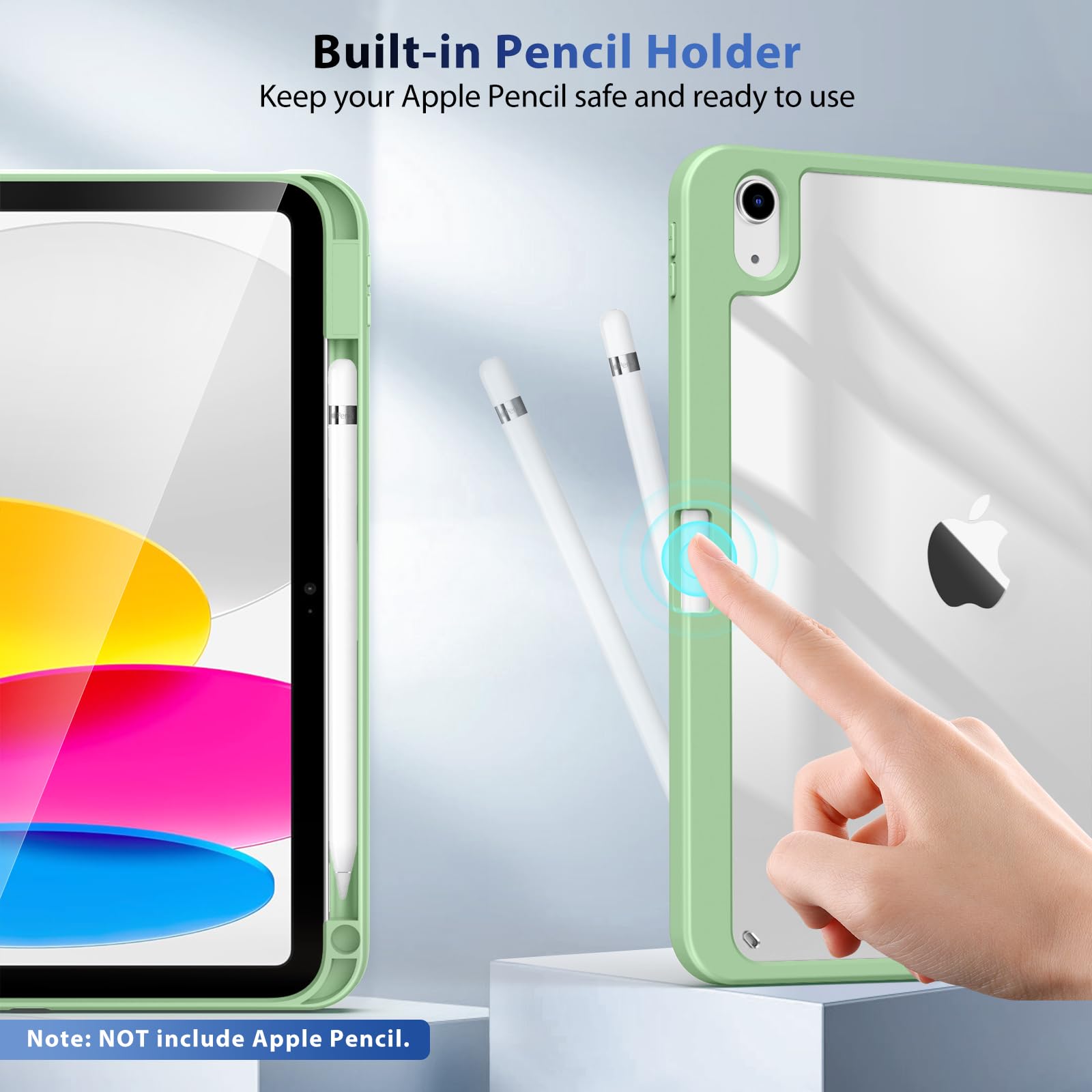 Foto 5 pulgar | Funda Timovo Para Ipad (a16) 11th Gen 11'' 2025 Con Soporte Para Lápices - Venta Internacional.