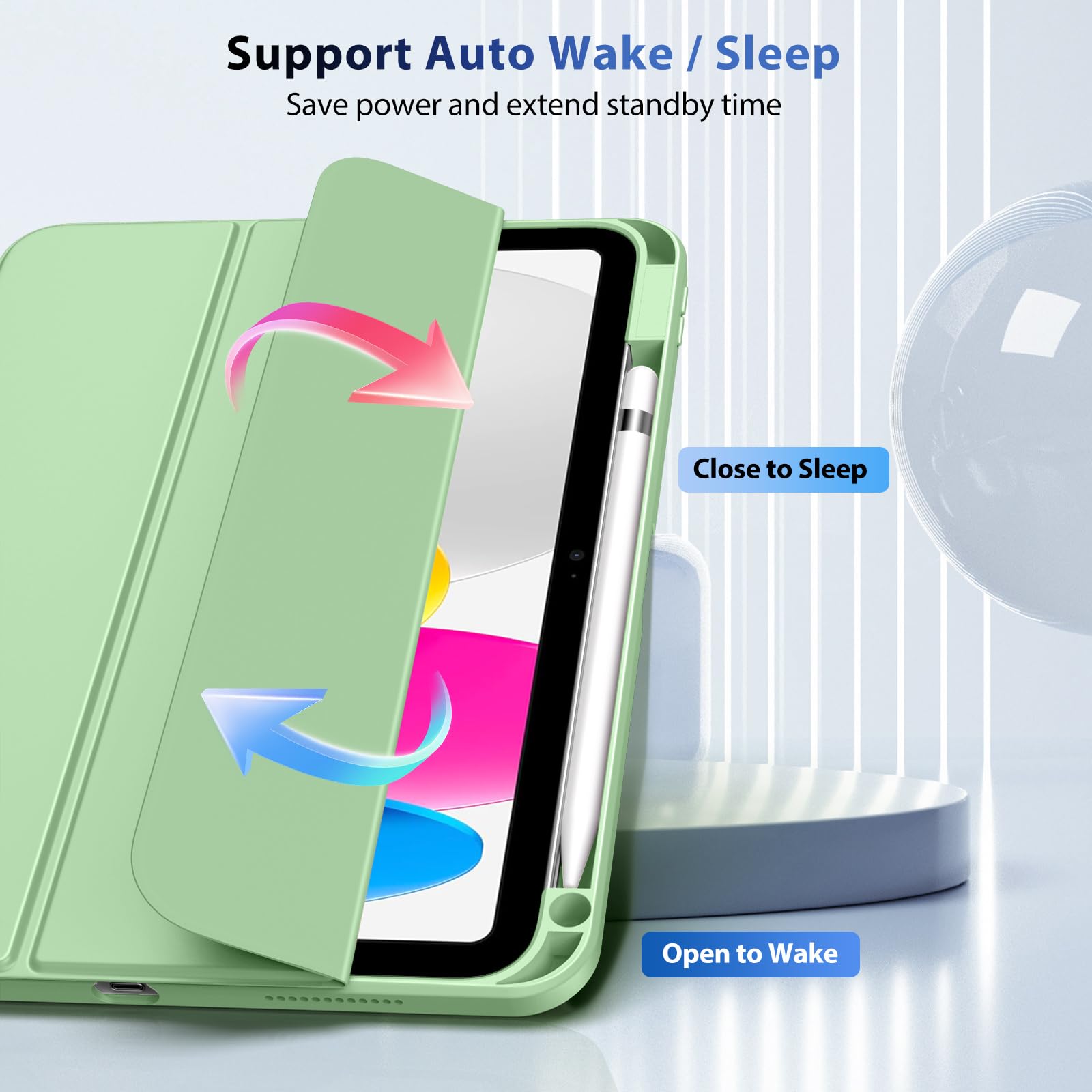Foto 5 | Funda Timovo Para Ipad (a16) 11th Gen 11'' 2025 Con Soporte Para Lápices - Venta Internacional.