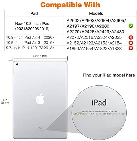 Foto 3 pulgar | Funda Moko Para Ipad 10.2 Ipad 9ª Generación 2021/8ª Generación 2020/7ª Generación 2019 - Venta Internacional.